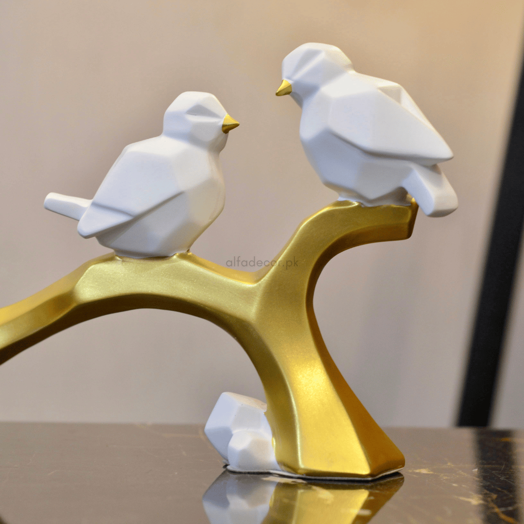 Vintage Whispers of Flight: Birds on a Arc