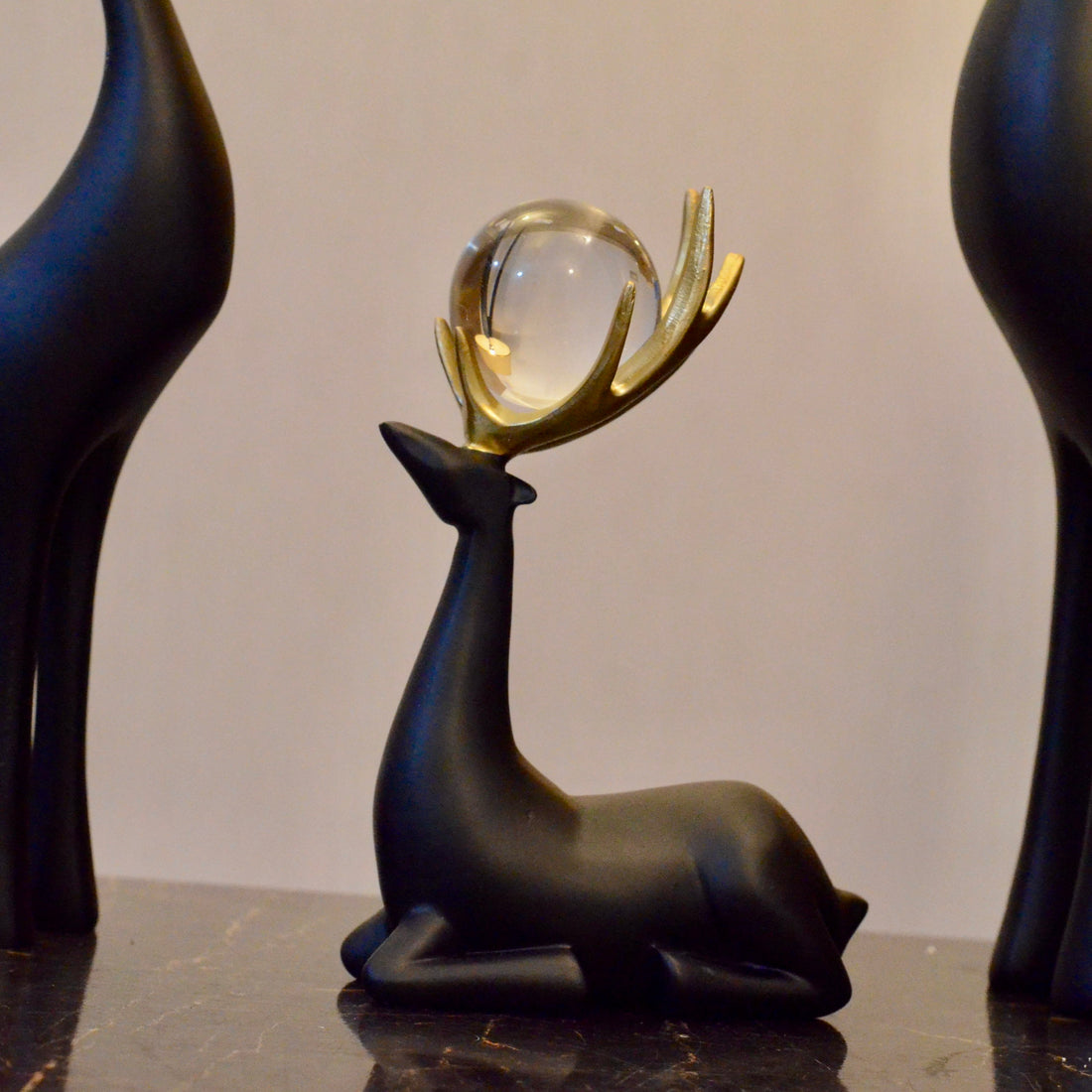 Midnight Artistic Charm Deer Set