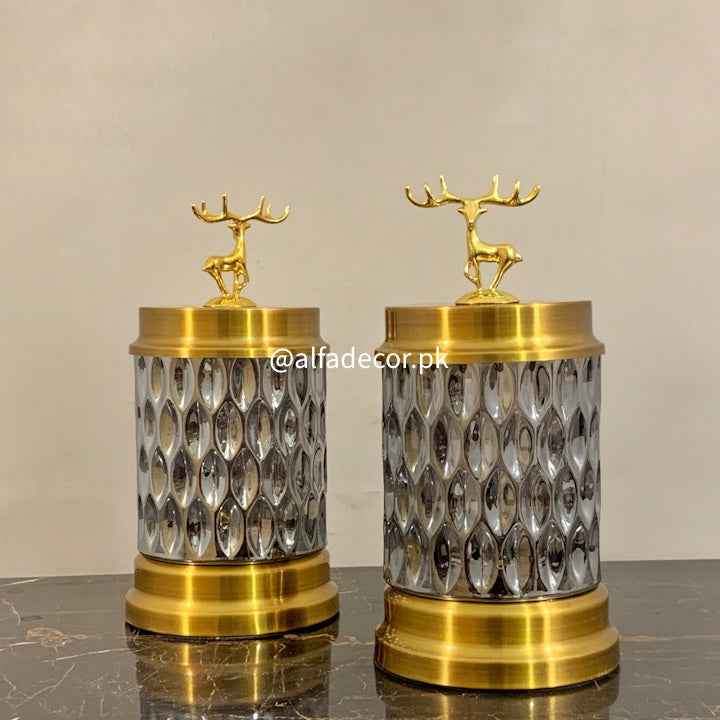 Dark Premium Urn | Storage Jar